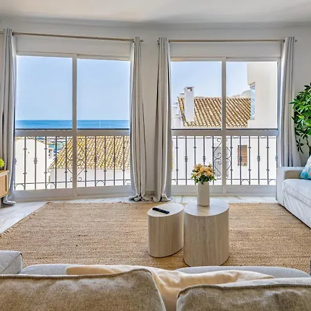 Vacation I Sea Views, 24-7 Security, Parking, Walk To Everything In Luxurious Puerto Banus شقة *